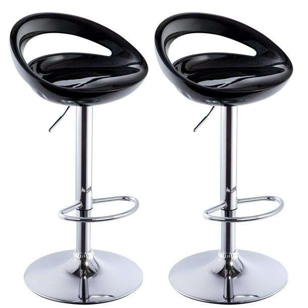 Bar Stools / Kitchen Counter Breakfast Chairs - 2 Pack