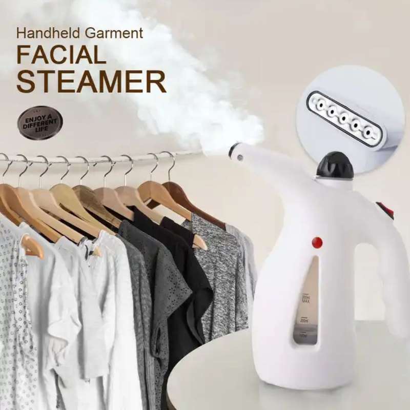 Handheld Garment & Facial Steamer for Home Use