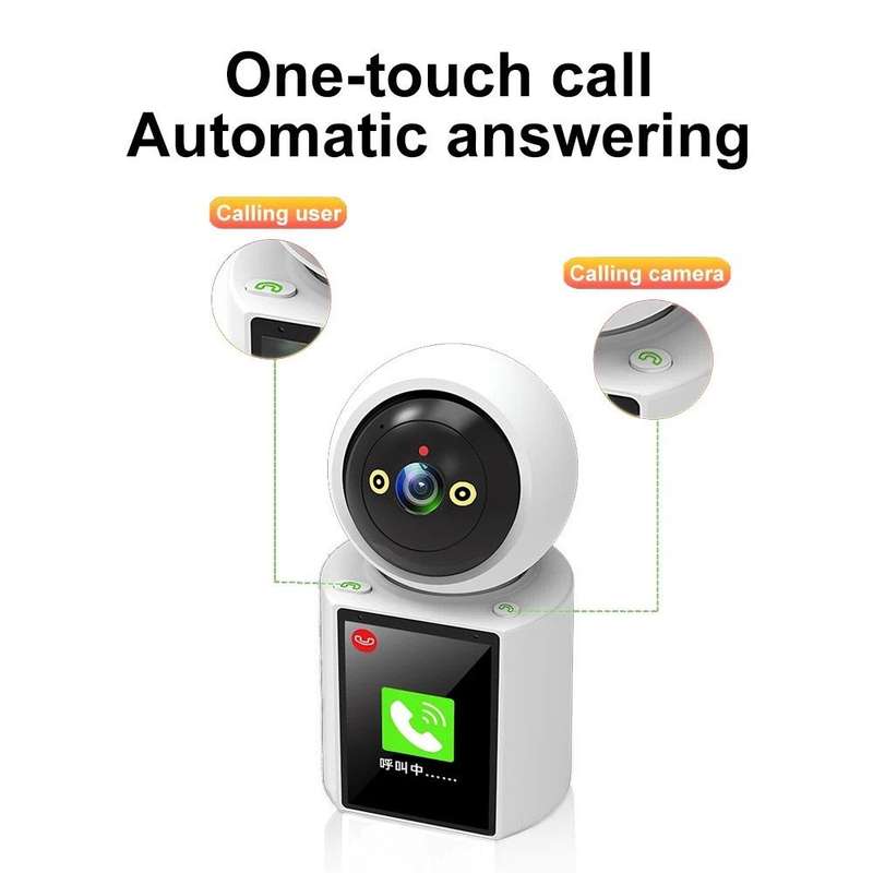 Home Security Cameras Two-Way Video & Audio Camera Night Vision