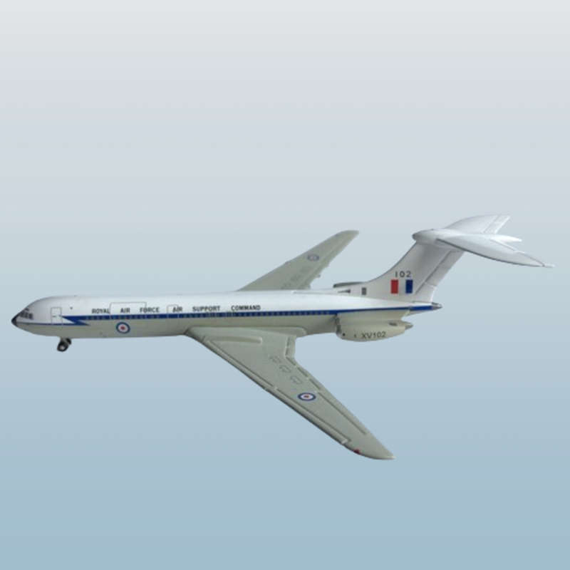 1:400 Scale, Royal Air Force Air Support Command, Vickers VC-10 Model plane