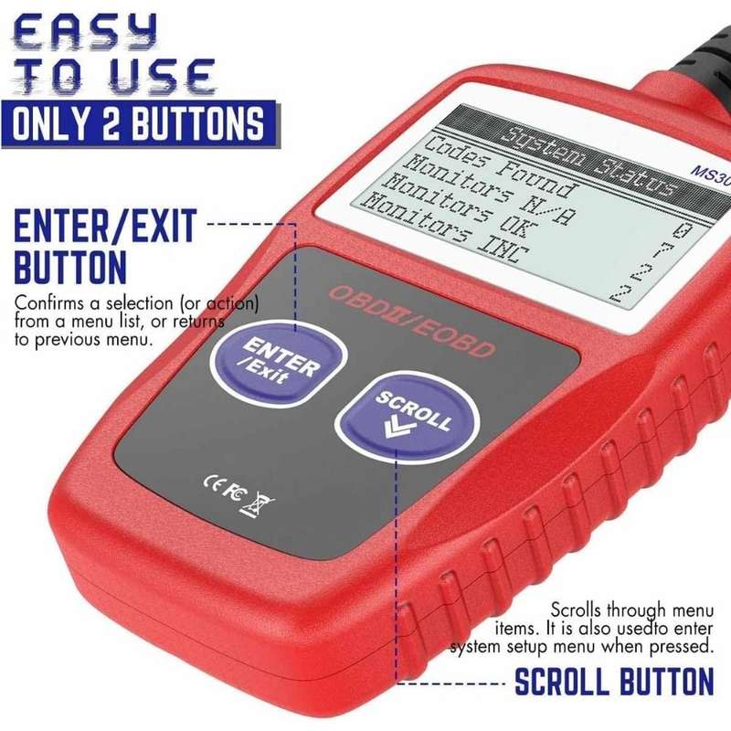 OBD2 Scanner MaxiScan MS309 Car Check Engine Code Reader