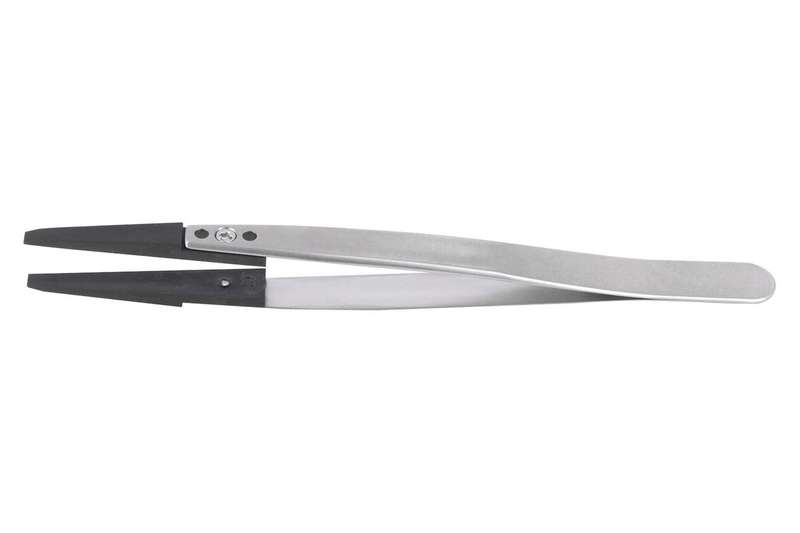 Ideal-Tek (272CFR.SA.1) Tweezer, General Purpose, Straight, Polyamide Tip