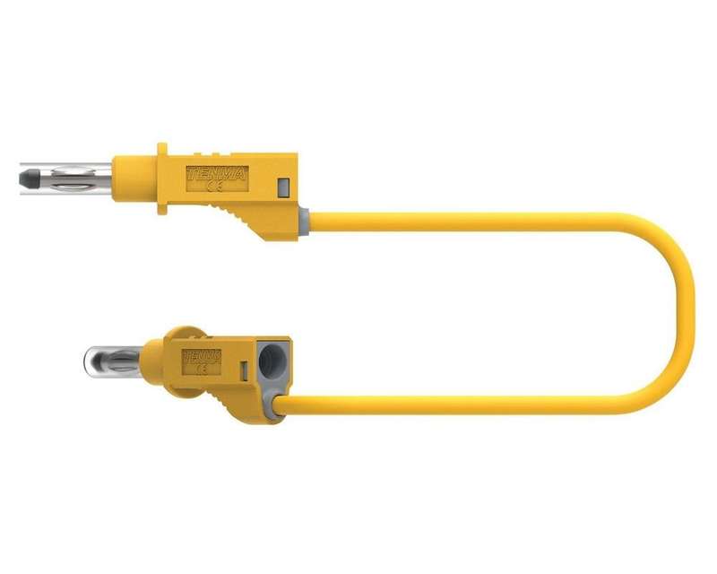 Tenma 76-1324 Test Lead, 4mm Stackable Banana Plug, 600 V, 12 A