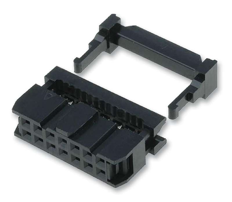 Amphenol (T812124A101CEU) IDC Connector, IDC Receptacle, Female, 2.54 mm