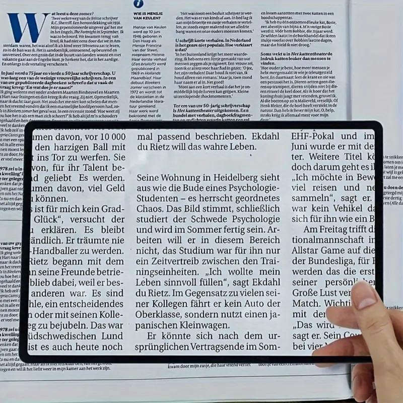 Portable Super Slim, High Power Magnifying Glass
