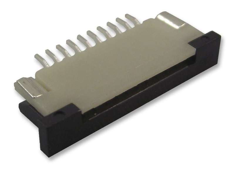 Wurth (68611014422) FFC / FPC Board Connector, ZIF, 1 mm, 10 Contacts
