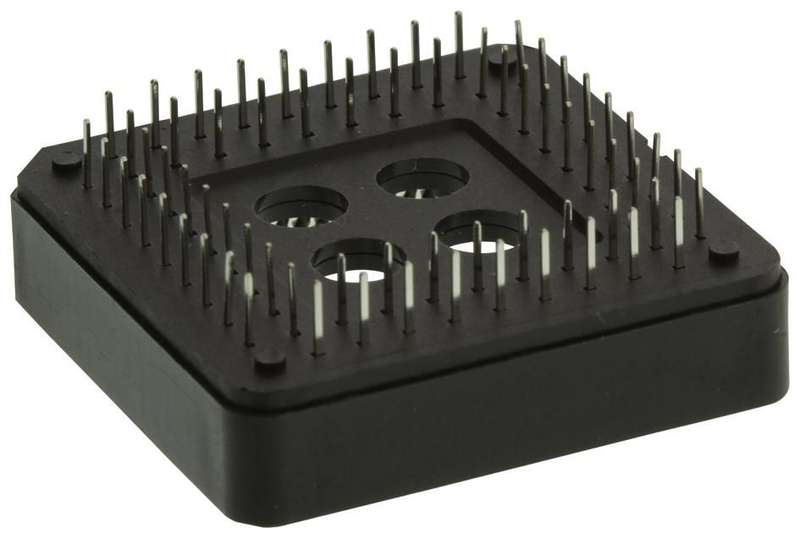 Multicomp (MC-68PLCC) IC & Component Socket, 68 Contacts, PLCC Socket
