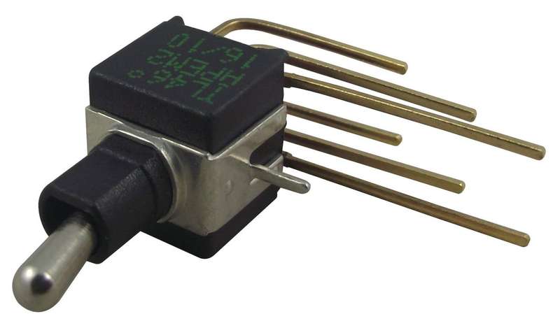 Apem (TL46WW050) Toggle Switch, On-On, DPDT, Non Illuminated