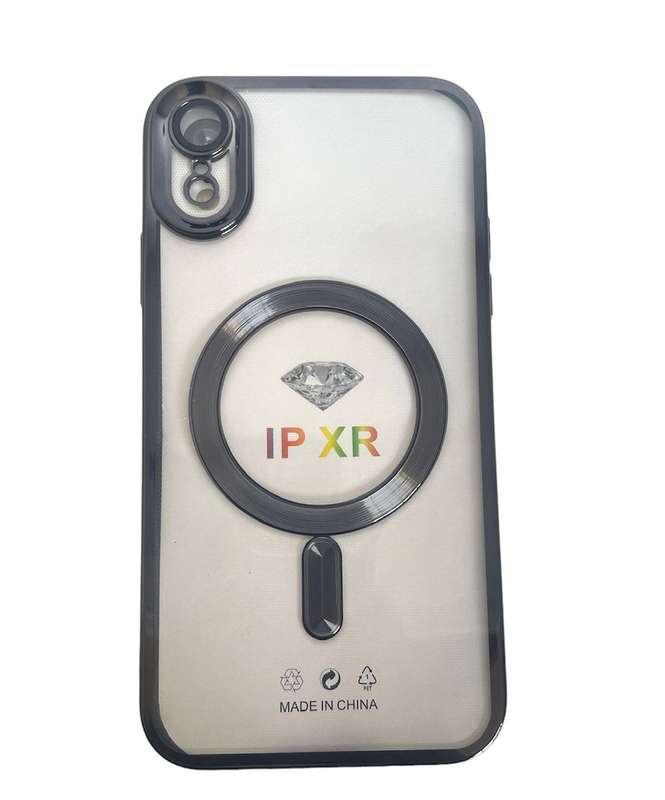 Cover Case for iPhone XR Compatible with Mag Safe Charging - Metallic