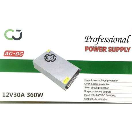 12V - 30A 360w Switching Power Supply