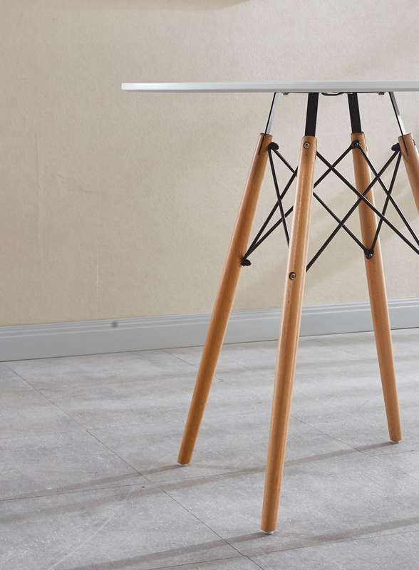 Dining Room Tables - Rounded - White Colour