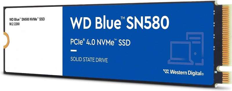 Western Digital 500GB WD Blue SN580 NVMe