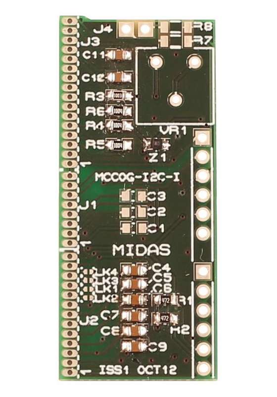 Midas Display (MCCOG-I2C-I-13) Driver Board, 13-Way Driver, 3.3V/5V Supply