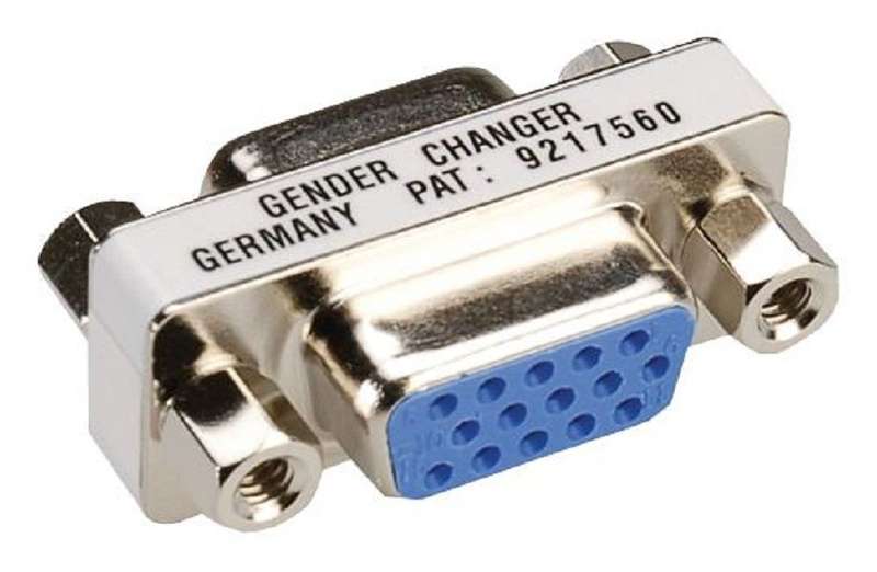 Roline (12.03.2021) D Sub Connector Adapter, High Density D Sub, Receptacle