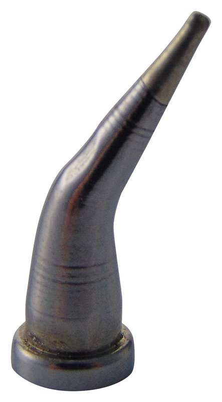 Weller (LT HX) Soldering Iron Tip, Chisel, Bent, 0.8 mm