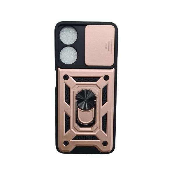Shockproof Case with Sliding Camera Protection For Oppo A58 4G