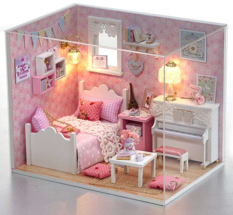 DIY Miniature House - Princess Pink Room