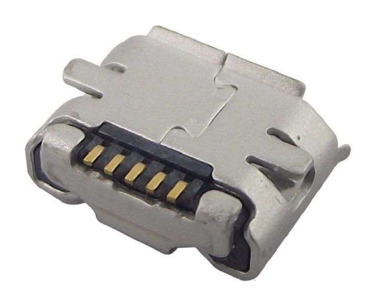 Molex (47346-0001) USB Connector, Shielded, Micro USB Type B, USB 2.0