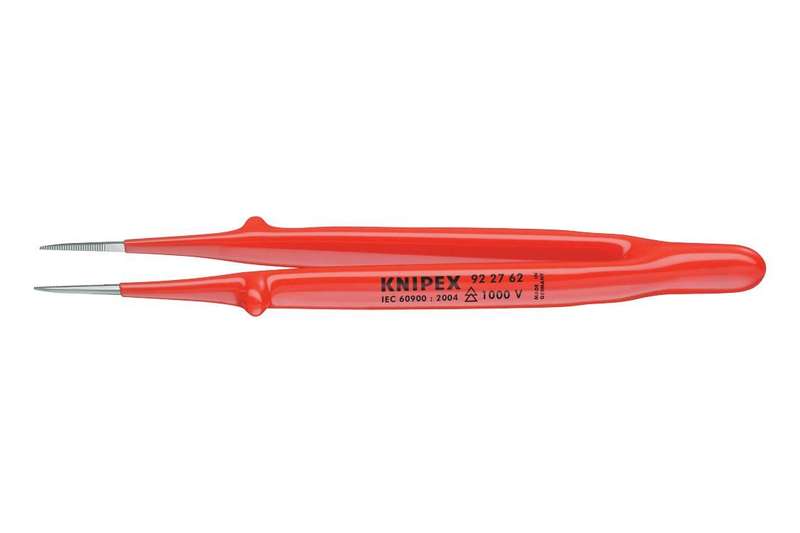 Knipex (92 27 62) Tweezer, Precision, 150 mm, Steel Body, Steel Tip