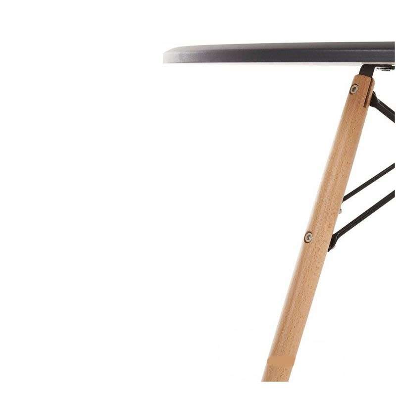 Dining Tables - Round Wooden - Grey Colour