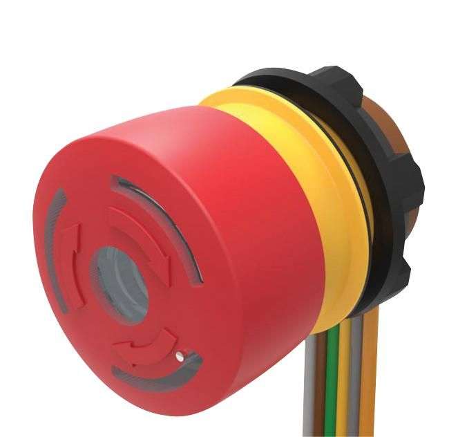 Eao (84-5041.2B40) Emergency Stop Switch, 5 A, 250 V, 250 V