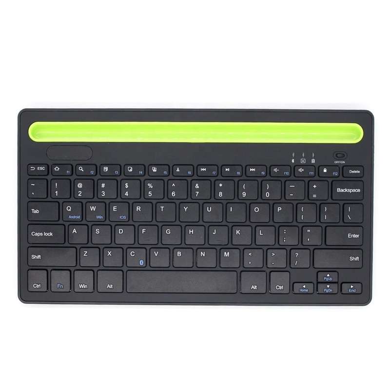 3 Channel Multi-device Wireless Bluetooth Keyboard for Smartphone/Tablet/PC - Switch between Channel