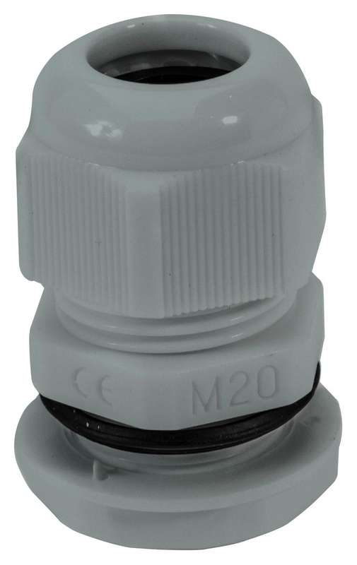 Hellermanntyton (NGM16-DGY) Cable Gland, M16, 5 mm, 10 mm
