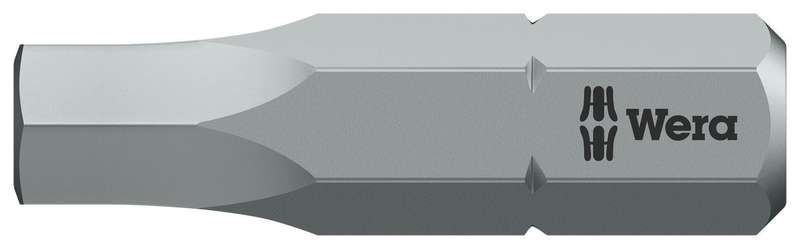 Wera (05056686001) Hex Driver Bit, Hex, 5.5mm Bit, 25 mm Overall