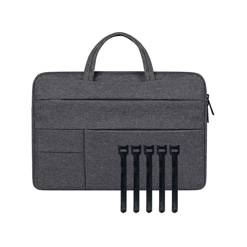 Webuy 15.6 Inch Laptop Shoulder Case Sleeve Slim Laptop Bag - Dark Grey