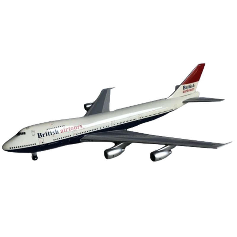 1:400 Scale, British Airways(British Air tours), Boeing 747, Display Model.