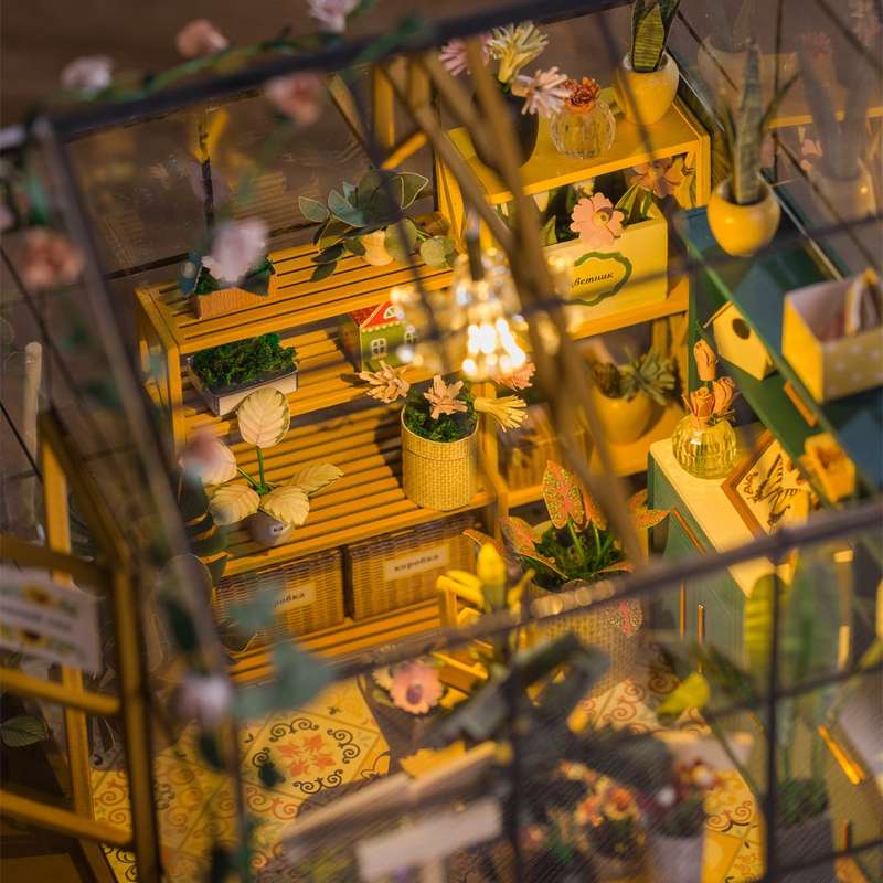 Cuteroom DIY Miniature House -Happy Flower House