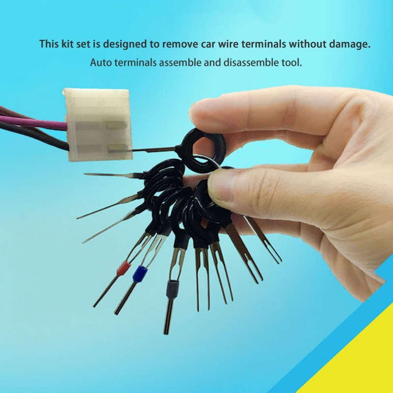 11 Pieces Terminal Removal Tool Kit, Pin Extractor