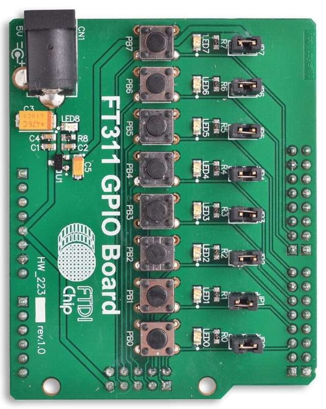 Ftdi Chip (UMFT311GP) Shield Board, FT311D Development Modules