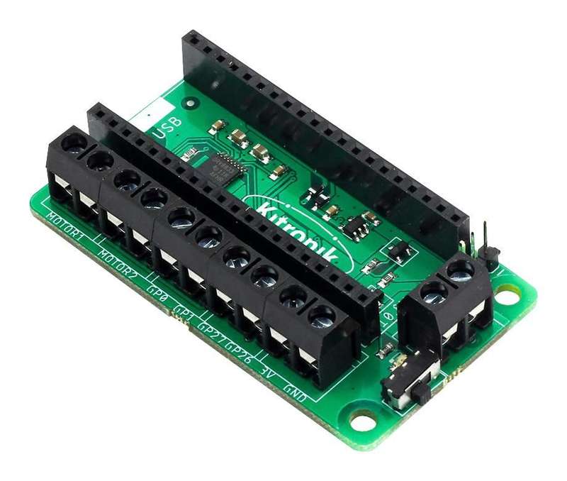 Kitronik 5331 Motor Driver Board, 3 V to 10 V Supply, 1.5 A