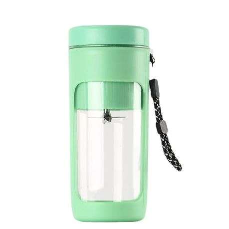 Portable Electric Juice Cup With Six Head Stainless Steel 450ML