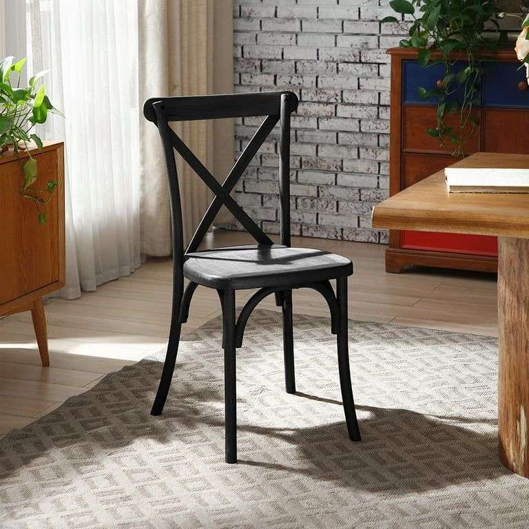 Classic Cross Back Dining Chair - 1 Pack