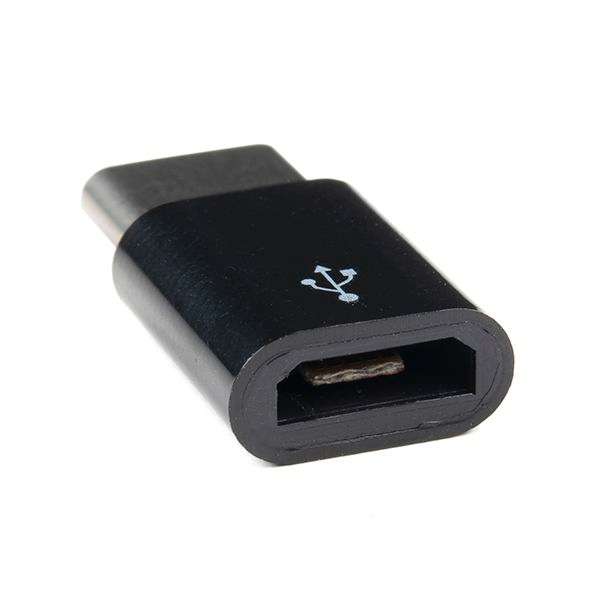 Raspberry Pi (789RP-19040801) 4 USB Adapter, Female Micro USB To Male USB-C