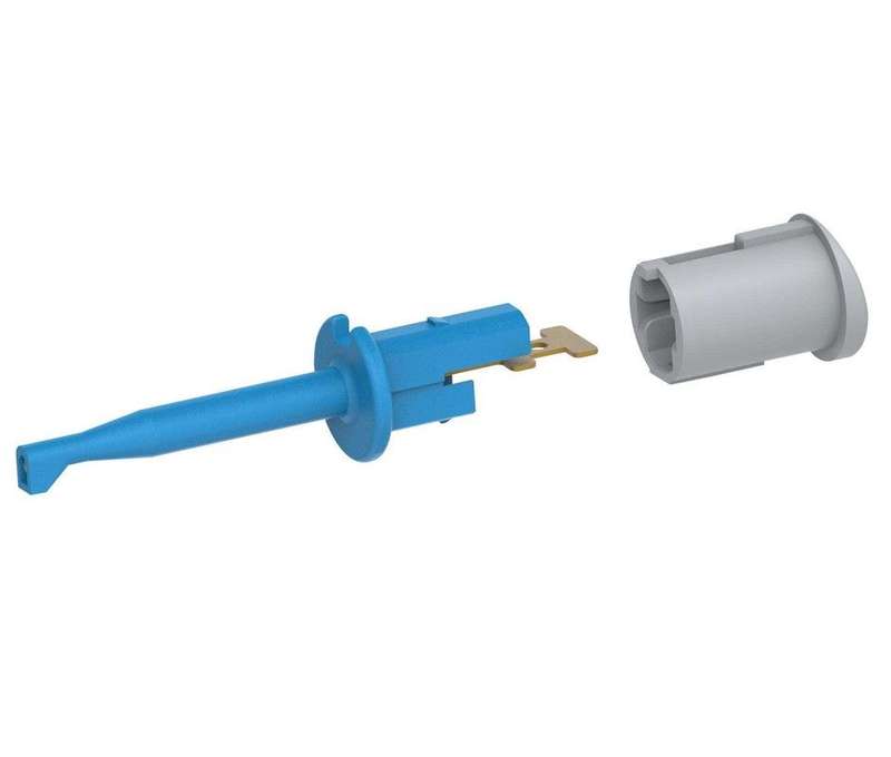 Tenma 72-14326 Test Probe Connector, 6A, 70V, Blue, Hook, Multifunction