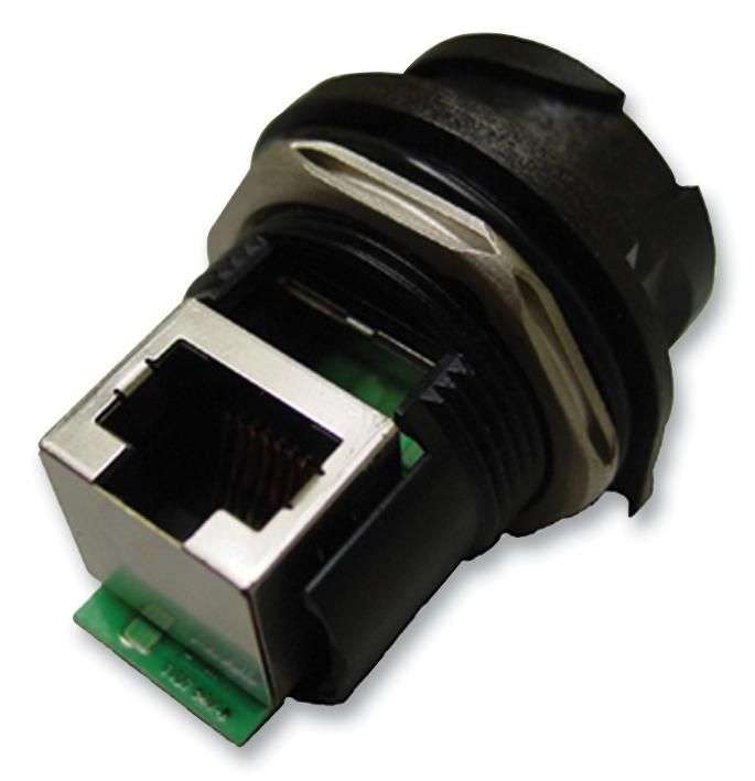 Amphenol (RJF RB 71RA) In-Line Adapter, RJ45, RJ45, Adaptor, In-Line