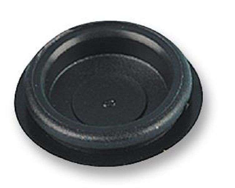 Multicomp Pro (PV507 GROMMET PK 100) Grommet, Closed / Holeplug, PVC