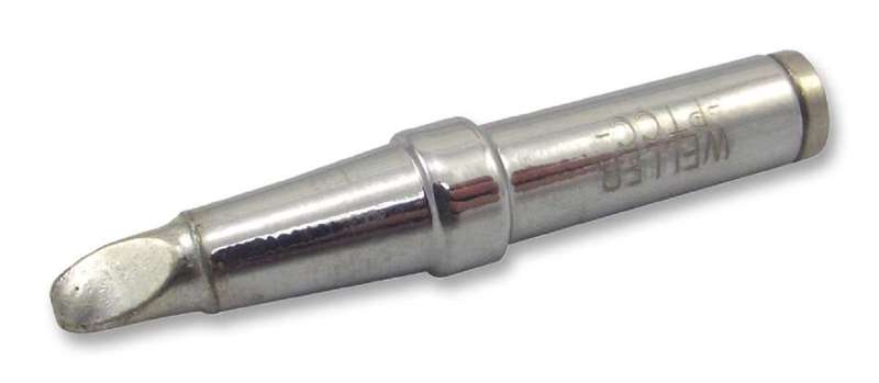 Weller (PT-CC7) Soldering Iron Tip, Round, Sloped, 3.2 mm