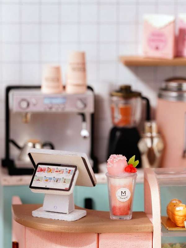 CUTEROOM DIY Miniature House - Smile Bistro