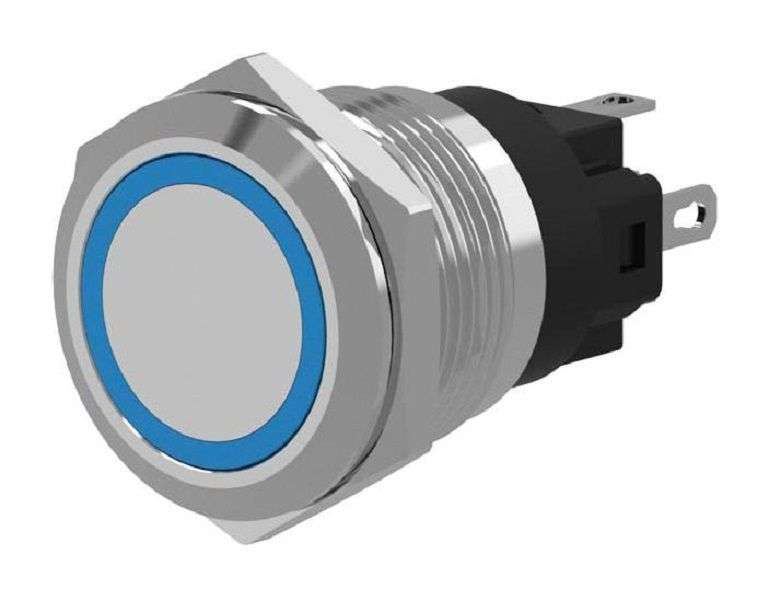 EAO (82-5151.2123) Vandal Resistant Switch, 19mm, 19 mm