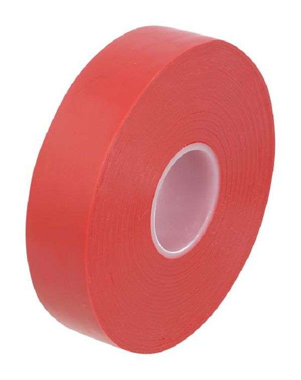 Advanced Tapes (AT7 RED 33M X 25MM) Electrical Insulation Tape, 25mmx33m