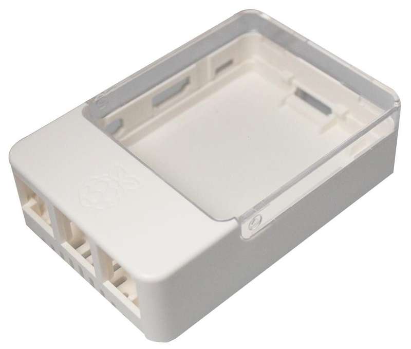 Multicomp Pro (MC001919) Dev Board Enclosure Case, White / Transparent