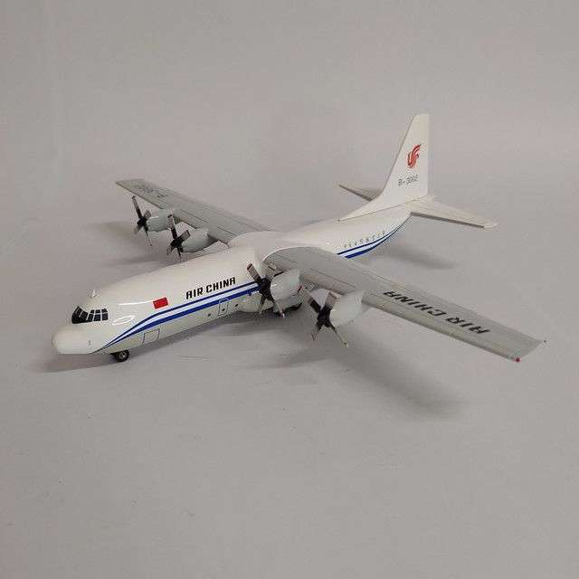 1:200 Scale, Air China Lockheed L-100-30 Hercules, Diecast Display Model.