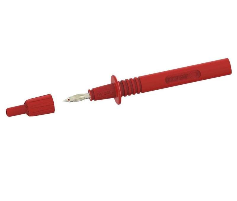Tenma 72-14276 Test Probe Connector, 36A, 1KV, Red, Banana Tip