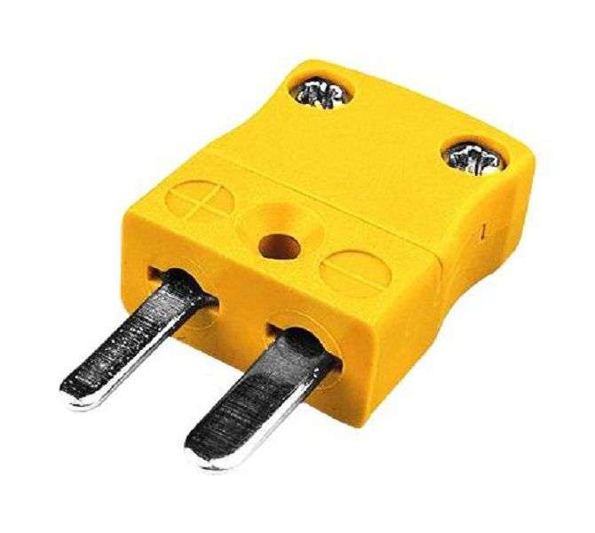 Labfacility (AM-K-M) Thermocouple Connector, Plug, Type K, ANSI, Miniature