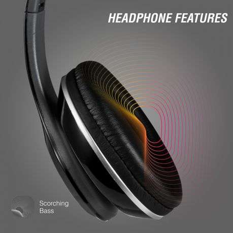 Volkano Falcon Series Wired Aux Headphones with Mic