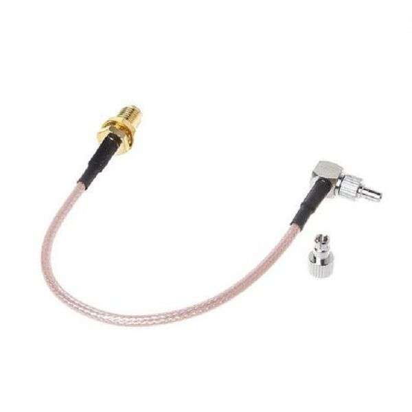 Antwire (ANTCRC9TS9SMA) Rf Coaxial Cable, Sma To CRC9/TS9 Dual Adaptor